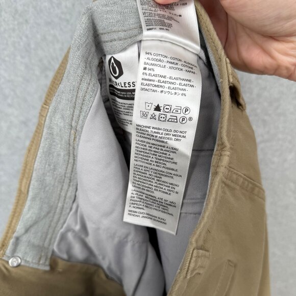 Dockers Mens Smart 360 Flex Slim Fit Pants Size 29x32 Khaki Tan Classic NEW - Picture 9 of 15